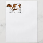Mutter-Kuh mit Kalb Flyer