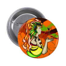 Mutter Natur Anstecknadelbutton
