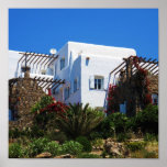 Mykonos, Griechenland, griechische Inseln Poster