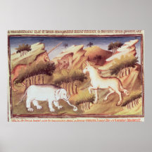 Mythische Tiere in der Wildnis Plakatdrucke
