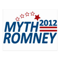 Mythos- Romney AntiMitt 2012 postkarten