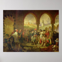 N. Bonaparte, welches die Pest geschlagen von besu Posterdrucke