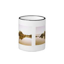 Nachdenklicher Kaffee-Kunst-Fotografie-Zen-Becher  Haferl