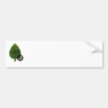 Nachhaltiger Umwelt-Stoßdämpfer Stcker Autosticker
