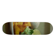 Nachos-Kalke Paltes bricht Knoblauch-Küchen ab Skateboardbretter