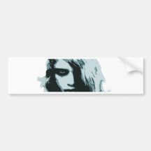 Nacht des lebenden Zombiemädchens Autosticker
