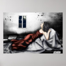 Nacht des Vampirs Plakatdruck