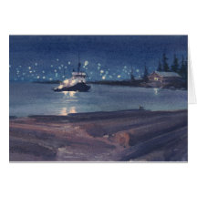 NACHTschlepper durch SHARON SHARPE Karte