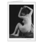 Nackte Frauen-französische Kunst Nouveau - 1 Grußkarten