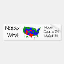 Nader-Gewinne! Autosticker