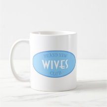Nagelneuer Ehefrau-Verein (blau) Tee Tasse
