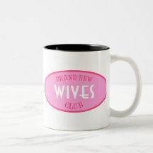 Nagelneuer Ehefrau-Verein (Rosa) Kaffeetasse