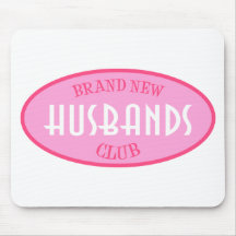 Nagelneuer Ehemann-Verein (Rosa) Mousepads