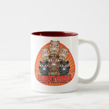 Nagetier-Manie Kaffee Haferl