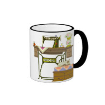 Nähmaschine-Becher Tasse