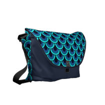 Nahtloses Retro Muster der Bote-Tasche kuriertaschen