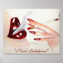 "Naive Nachsicht!"  Druck 8x10 Poster