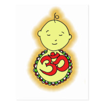 Namaste Baby Postkarten