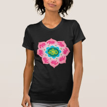 Namaste Lotos-Blumen-OM-Yoga Shirt