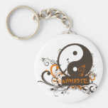 Namaste Yin Yang Schlüsselband