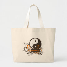 Namaste Yin Yang Tragetasche