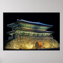 Namdaemun Tor Seoul Posterdruck