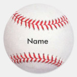 Name-Baseball-Aufkleber