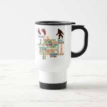 Namen für Bigfoot Kaffee Haferl