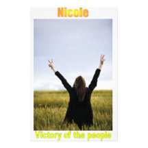 Names&Meanings - Nicole Individuelle Büropapiere