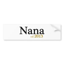 Nana Est 2013 autoaufkleber