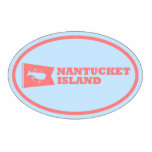 Nantucket Insel Acryl Ausschnitt