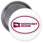Nantucket Insel Button