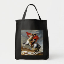 Napoleon- Bonapartemalerei von Jacques-Louis David Tragetasche