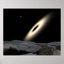 NASAs Galaxie-Scheibe um rote Dward Sterne Posterdruck