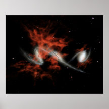 NASAs - im Herzen der Kleckse Plakatdruck