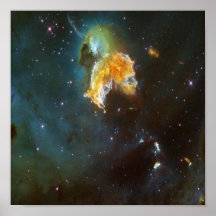 NASAs N63A Galaxie Plakat