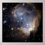 NASAs NGC602 Galaxie Posterdrucke