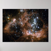NASAs NGC604 Galaxie Plakatdruck