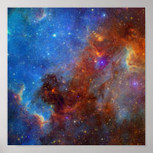 NASAs Nordamerikaner Nebelflecke Plakate