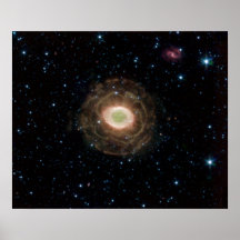 NASAs Ring-Nebelfleck im Infrarot Plakatdrucke