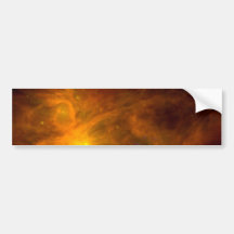 NASAs Röntgenstrahl Weihnachtsmann in Orion Auto Sticker