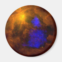 NASAs Röntgenstrahl Weihnachtsmann in Orion Kühlschrankmagnet