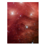 NASAs - rosa Pleiades Postkarte