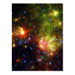 NASAs staubiger Tod eines enormen Sternes Postkarte