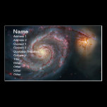 NASAs Strudelgalaxie visitenkarten