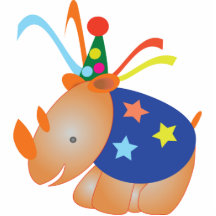 Nashorn Fotoskulptur