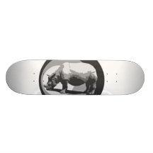 Nashorn-Skateboard Individuelle Skateboards