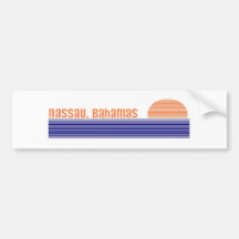 Nassau, Bahamas Autosticker