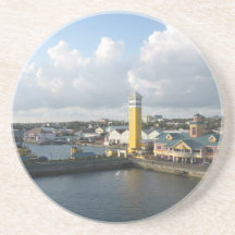 Nassau-Hafen Getränkeuntersetzer
