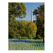 Nationale Friedhofs-Postkarte Arlingtons